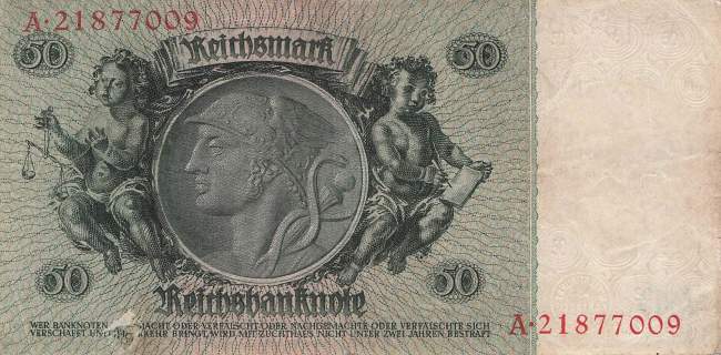 50 Mark 1933 ro.175c L/A